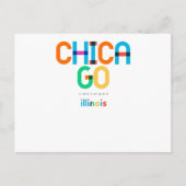 アートポップ・アートの・シカゴ・イリノイ中世紀半ば ポストカード (正面)