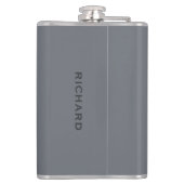 アートポートレートカスタムモノグラムフラスコ フラスク (裏面)