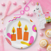 アートポーランドフォークフラワーズ紙プレート ペーパープレート (パーティー)