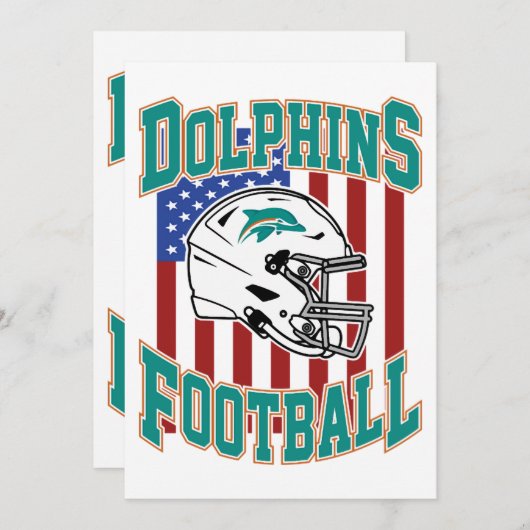 アートマイアミドルフィンズクラシック サンキューカード (正面/裏面)