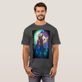アートマッシュアップ Le Pigeon Tシャツ (正面フル)