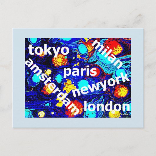 アートミアボポストカード ポストカード (正面)