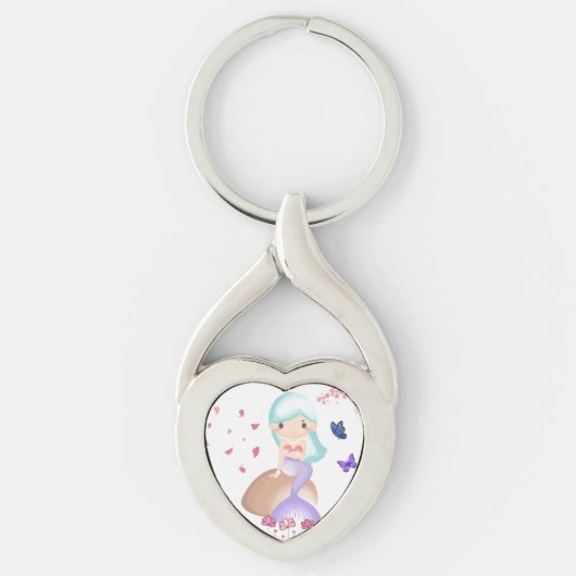 アートメタルインスパイアキーチェーン キーホルダー (正面)