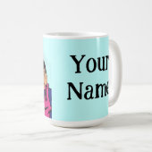 アートメポップ・アートのッセージ コーヒーマグカップ (正面右)