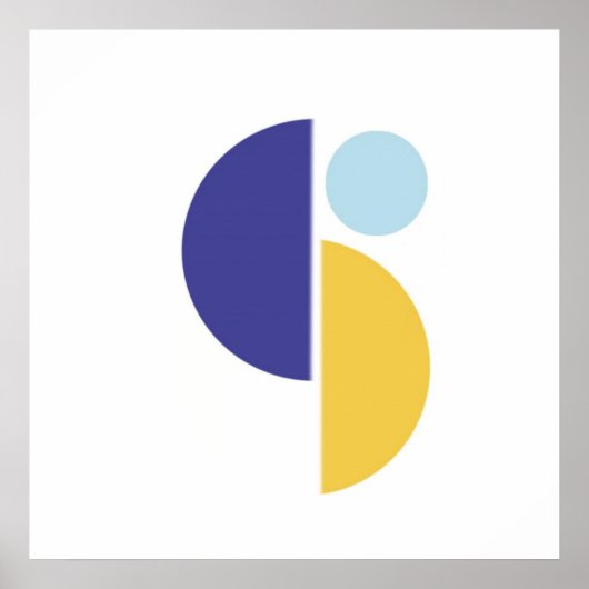 アートモダンの形 ポスター (正面)