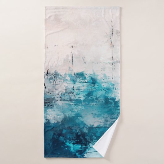 アートモダンカラフルコンテンポラリーアート色s バスタオル (バスタオル)