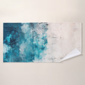 アートモダンカラフルコンテンポラリーアート色s バスタオル (バスタオル)