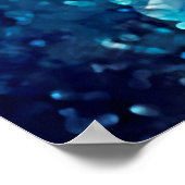 アートモダンカラフルコンテンポラリーアート色s ポスター (角)