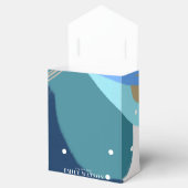 アートモダンサプライズ少年金ゴールドレタリングベビーシャワー フェイバーボックス (オープン)