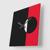 アートモダンシェイプ スクエア壁時計 (傾斜)