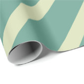 アートモダンダイアゴストライプルSEAグリーン ラッピングペーパー (ロールコーナー)