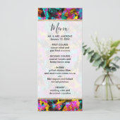 アートモダンネオンカラー黒抽象芸術絵を描アート メニュー (スタンド正面)