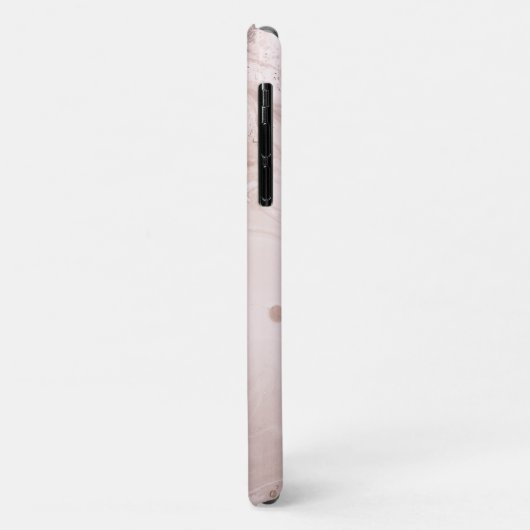 アートモダンフォイルのピンクの渦巻き Case-Mate iPhoneケース (裏面/左)