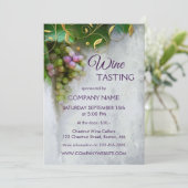 アートモダンブドウ会社ワインテイスティング 招待状 (スタンド正面)