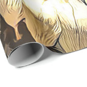 アートモダンヴィンテージひまわりコレクション ラッピングペーパー (ロールコーナー)