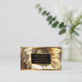 アートモダンヴィンテージひまわりコレクション 名刺 (スタンド正面)