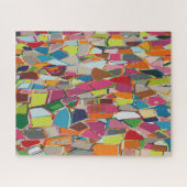 アートモダン幾何学的デコ数々のカラーのジグソーパズル ジグソーパズル (横)