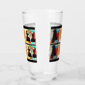 アートモダン感謝祭 タンブラーグラス (左)