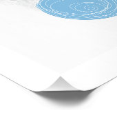 アートモダン抽象芸術フローラポスタープリント ポスター (コーナー)