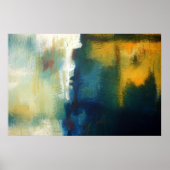 アートモダン抽象芸術絵画のアートプリントポスター ポスター (正面)
