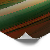 アートモダン-抽象芸術アートプリントポスター ポスター (角)