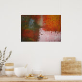 アートモダン-抽象芸術絵画アートプリントポスター ポスター (キッチン)