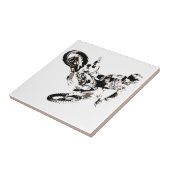 アートモトポップ・アートのクロスモトキュールスポーツ タイル (側面)