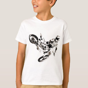 アートモトポップ・アートのクロスモトキュールスポーツ Tシャツ