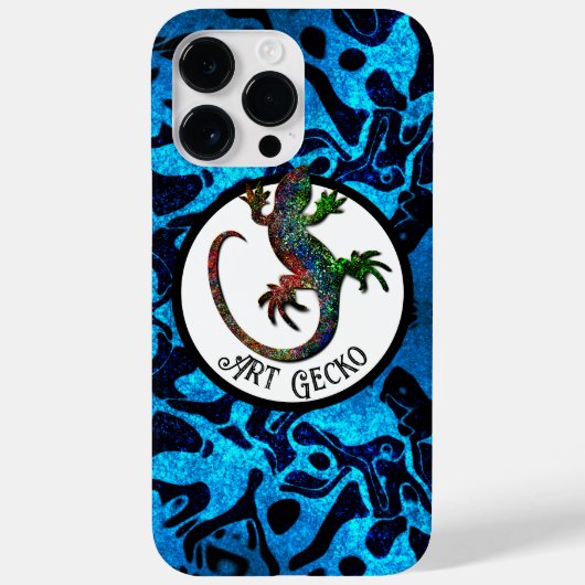 アートヤモリ Case-Mate iPhoneケース (裏面)