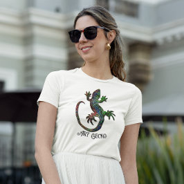 アートヤモリ Tシャツ