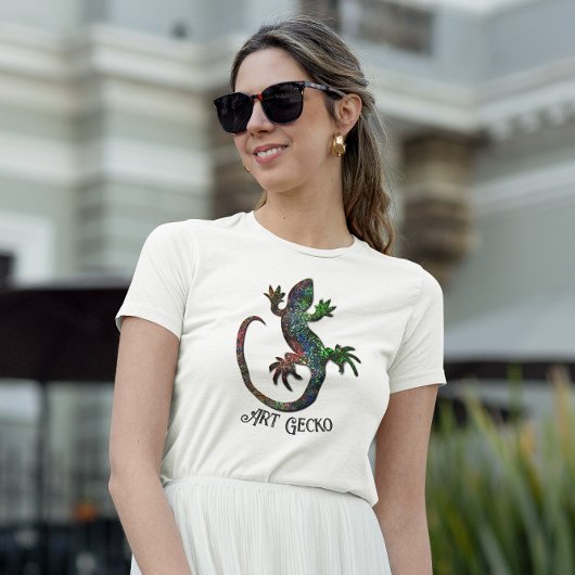 アートヤモリ Tシャツ