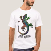 アートヤモリ Tシャツ (正面)