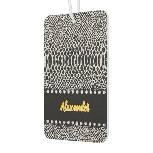 アートユニークのカタツムキン柄 カーエアーフレッシュナー (左)