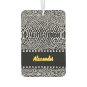 アートユニークのカタツムキン柄 カーエアーフレッシュナー (裏面)