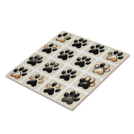 アートユニークポープリント タイル