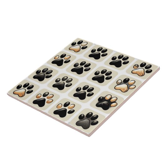 アートユニークポープリント タイル (側面)