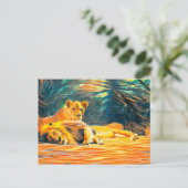 アートライオ絵画ン ポストカード (スタンド正面)