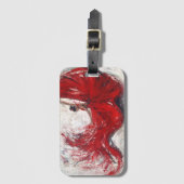 アートラゲージタグ「She Twinls」 ラゲッジタグ (正面縦)