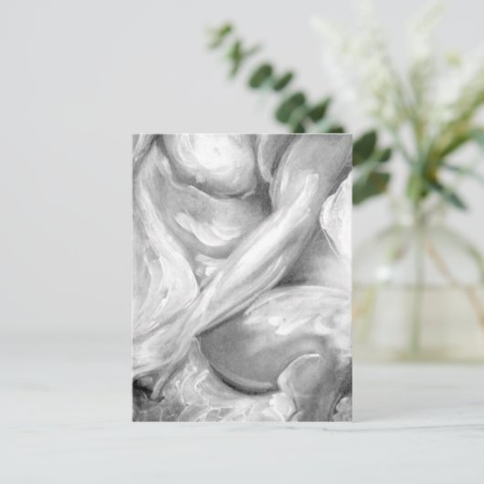 アートラバーエレガントオリジナルアートメ絵を描ールズオン ポストカード (スタンド正面)