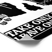 アートラバーハイキング感動的引用文 ポスター (角)