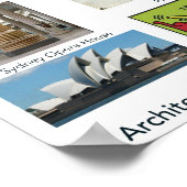 アートルームの線 ポスター (角)