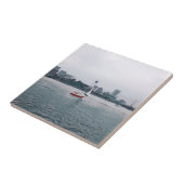 アートレッドセーリングボート海軍造船所 タイル (側面)