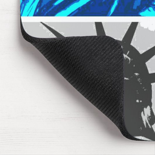 アートレディポップ・アートのリバティニューヨークシティ マウスパッド (コーナー)