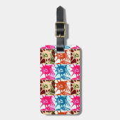 アートレディポップ・アートのリバティラゲッジタグ ラゲッジタグ (正面縦)