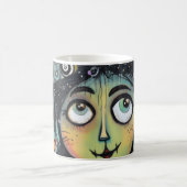アートレディー 9 チャーミングで苦悩に満ちた コーヒーマグカップ (中央)