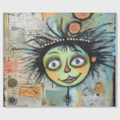 アートレディー 23 魅力的で苦悩に満ちた ラッピングペーパー (フラット)