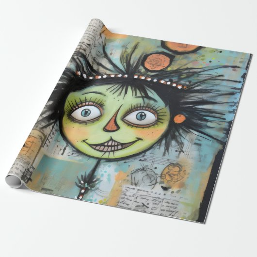 アートレディー 23 魅力的で苦悩に満ちた ラッピングペーパー (アンロールド)