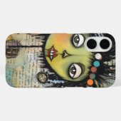 アートレディー 7 チャーミングで苦悩に満ちた Case-Mate iPhoneケース (裏面 (横))