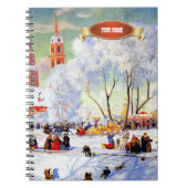 アートロシアのクリスマスギフト手帳 ノートブック (正面)