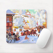 アートロシアのクリスマスプレゼント マウスパッド (マウス)